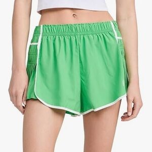 Free people easy tiger shorts in a light green color size small.